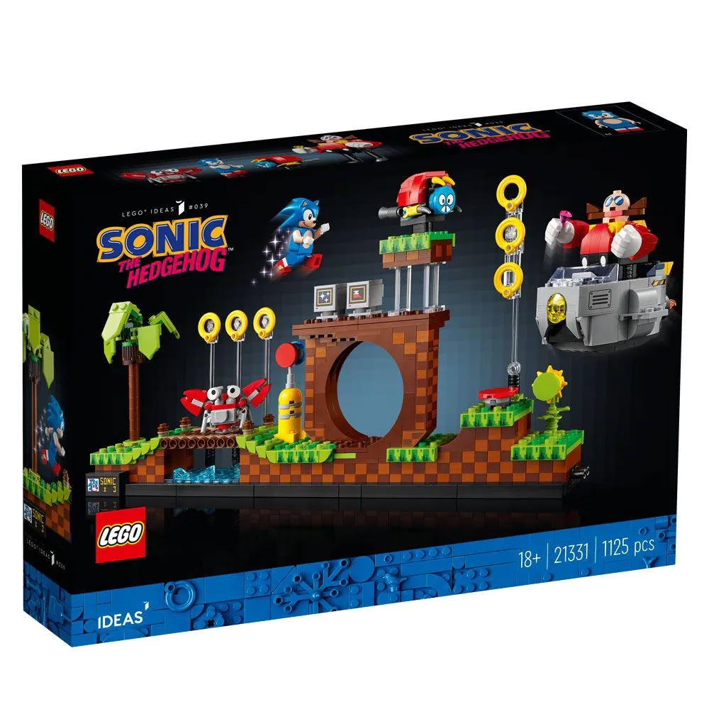 Lego Ideas Ariciul Sonic Zona Green Hills 21331 - poza 2