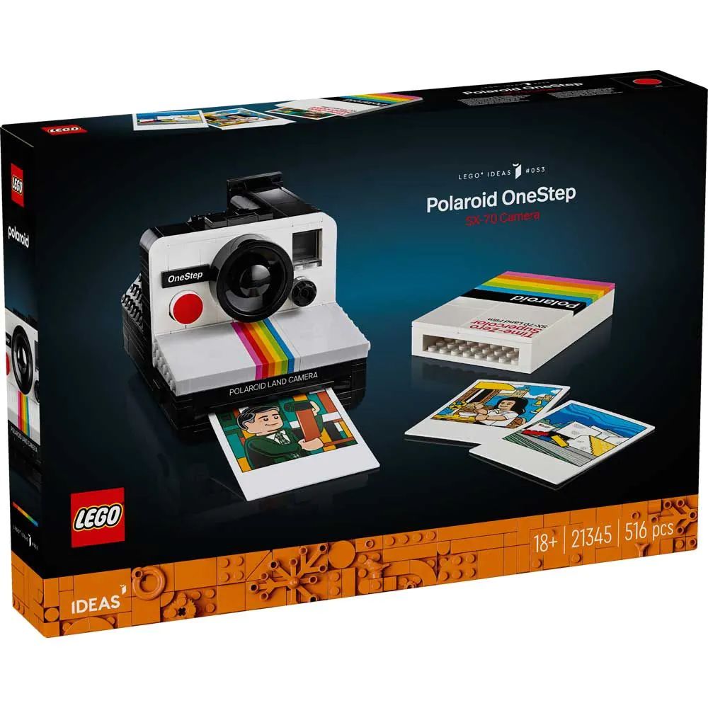 Lego Ideas Camera Foto Polaroid OneStep SX-70 21345 - poza 2