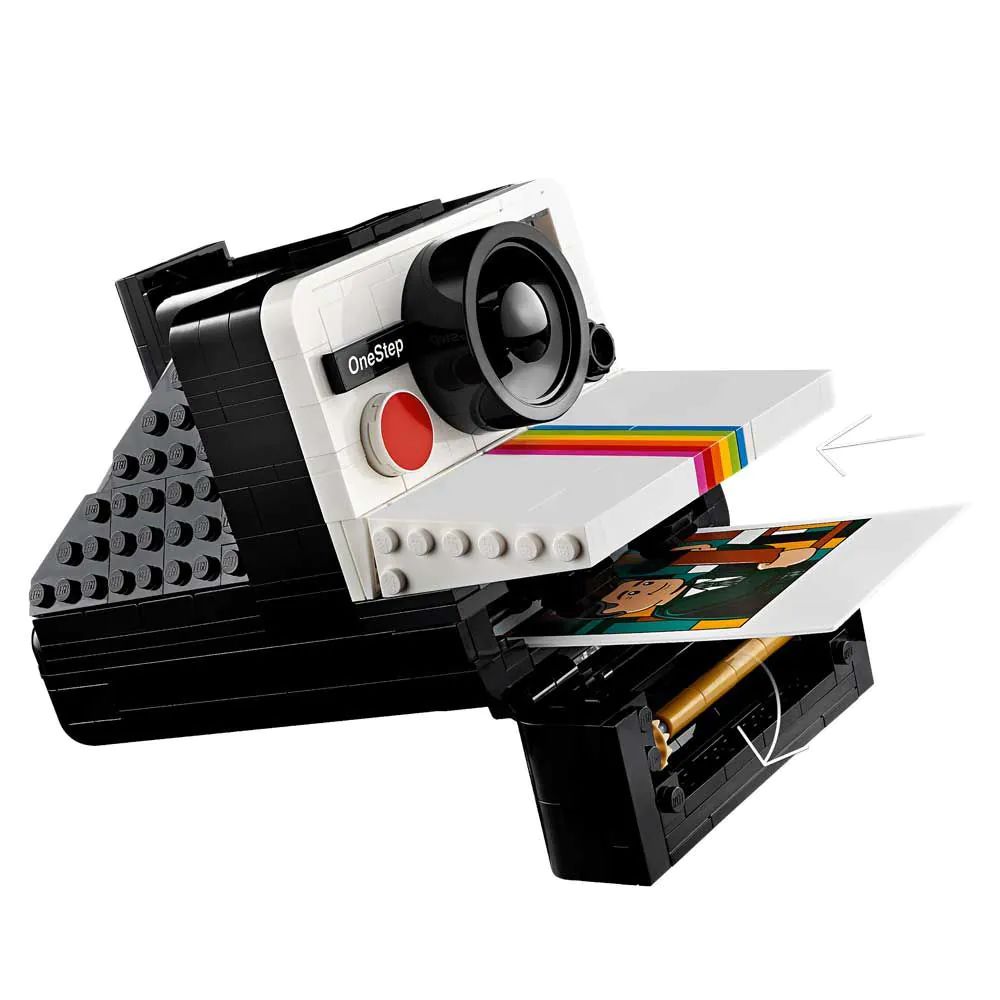 Lego Ideas Camera Foto Polaroid OneStep SX-70 21345 - poza 5