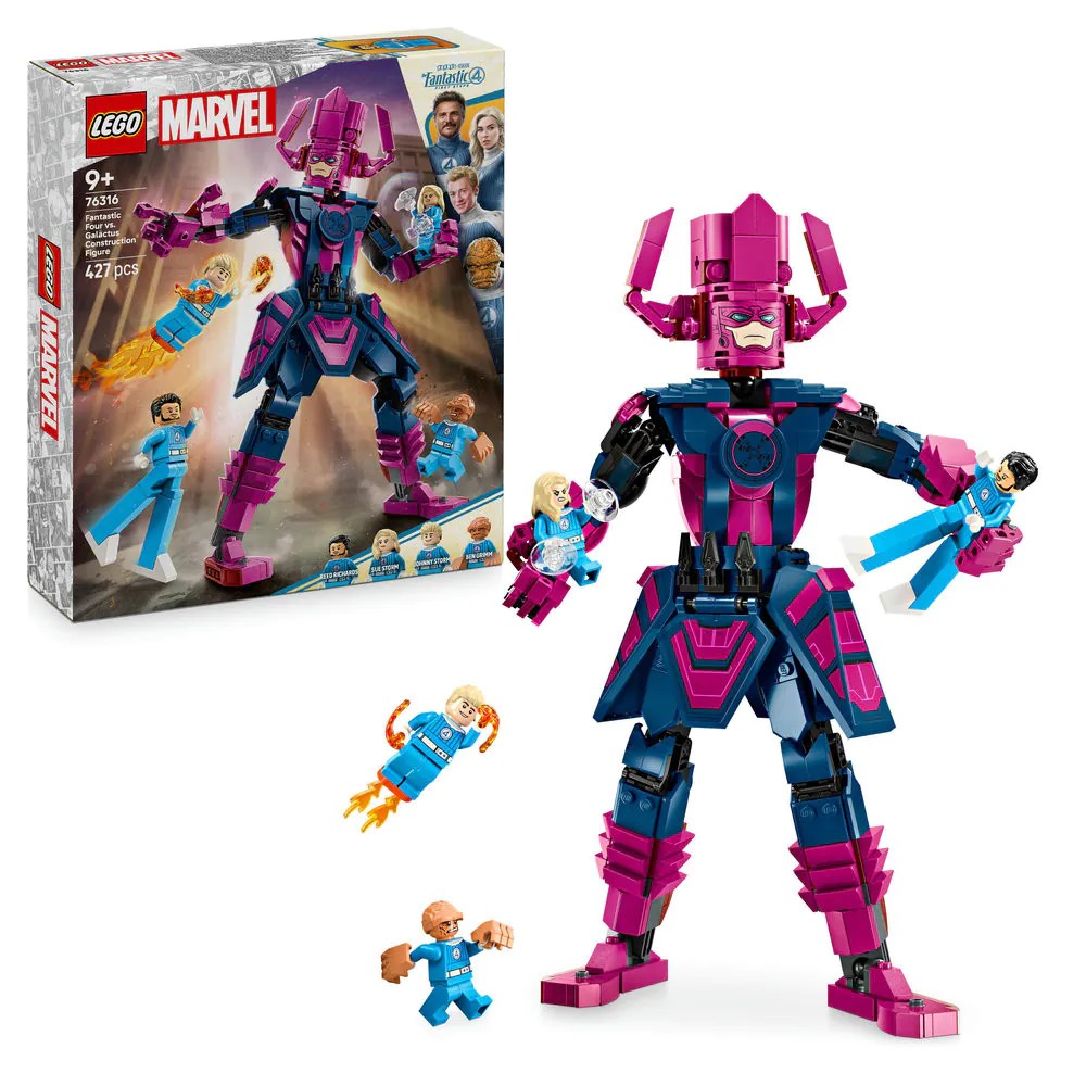 Lego Marvel Figurina de constructie: Cei patru fantastici vs Galactus 76316 - poza 1