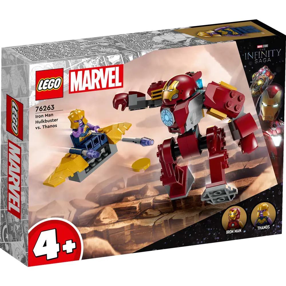 Lego Marvel Super Heroes Iron Man Hulkbuster vs Thanos 76263 - poza 2