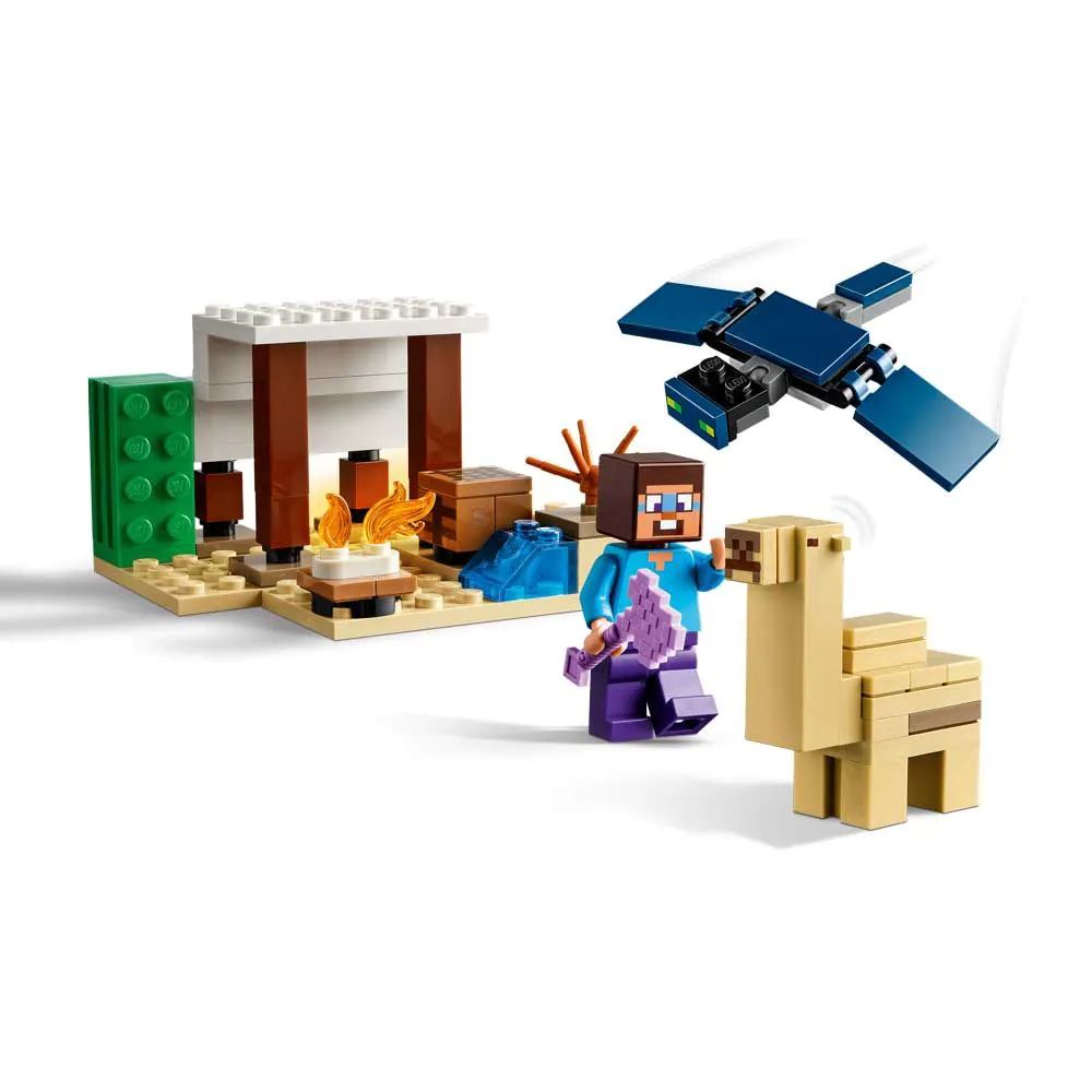 Lego Minecraft Expeditia lui Steve in Desert 21251 - poza 3