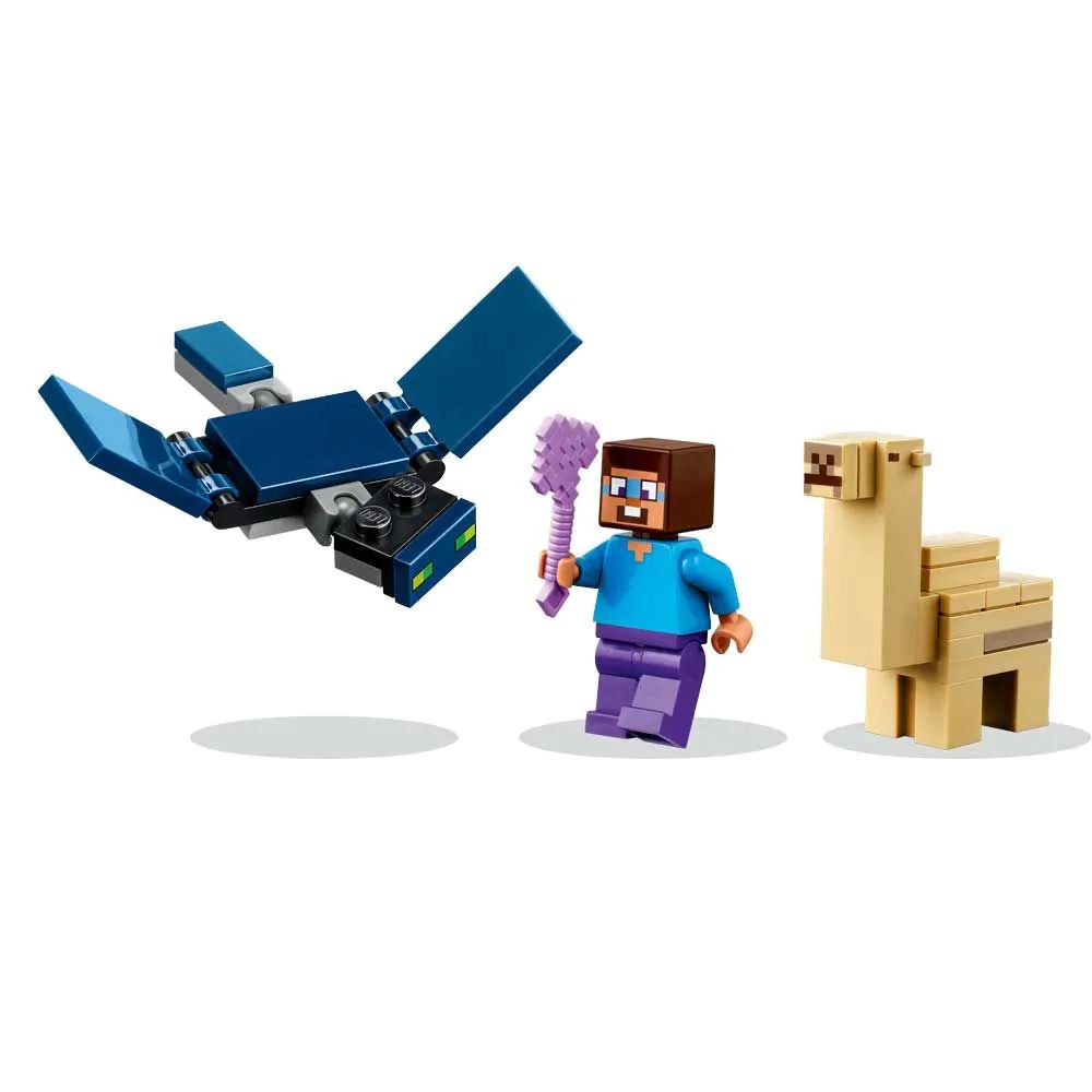 Lego Minecraft Expeditia lui Steve in Desert 21251 - poza 4