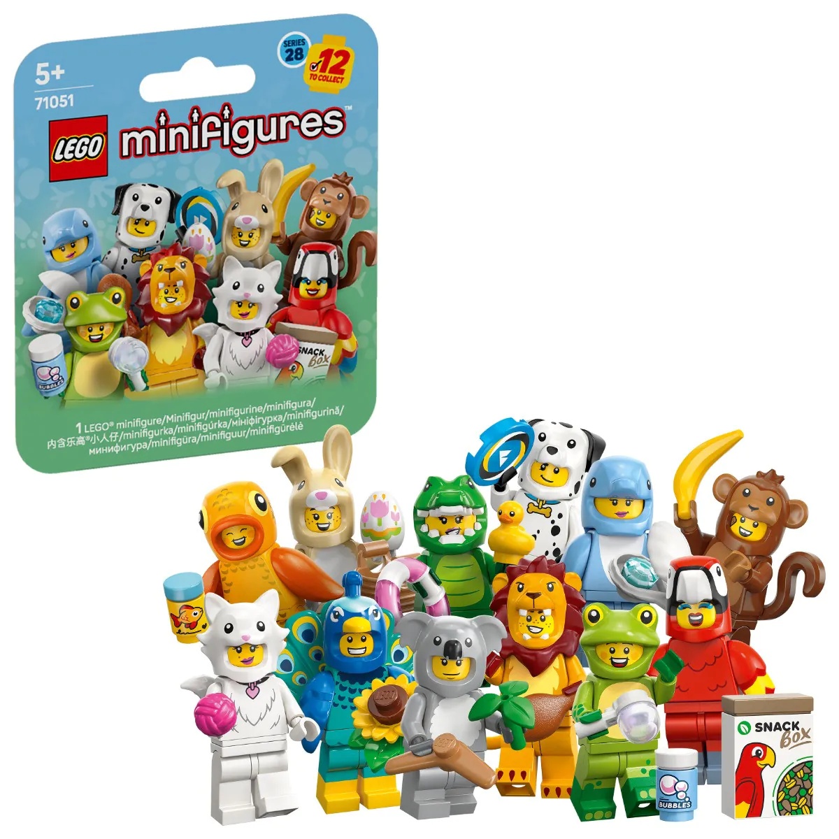 Lego Minifigures Minifigurina LEGO - Animale 71051 - poza 1