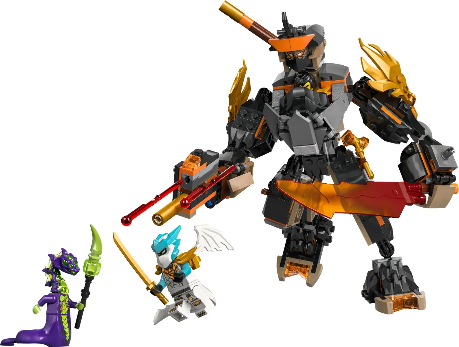 Lego Ninjago Batalia dragonului ninja Riyu 71854 - poza 2