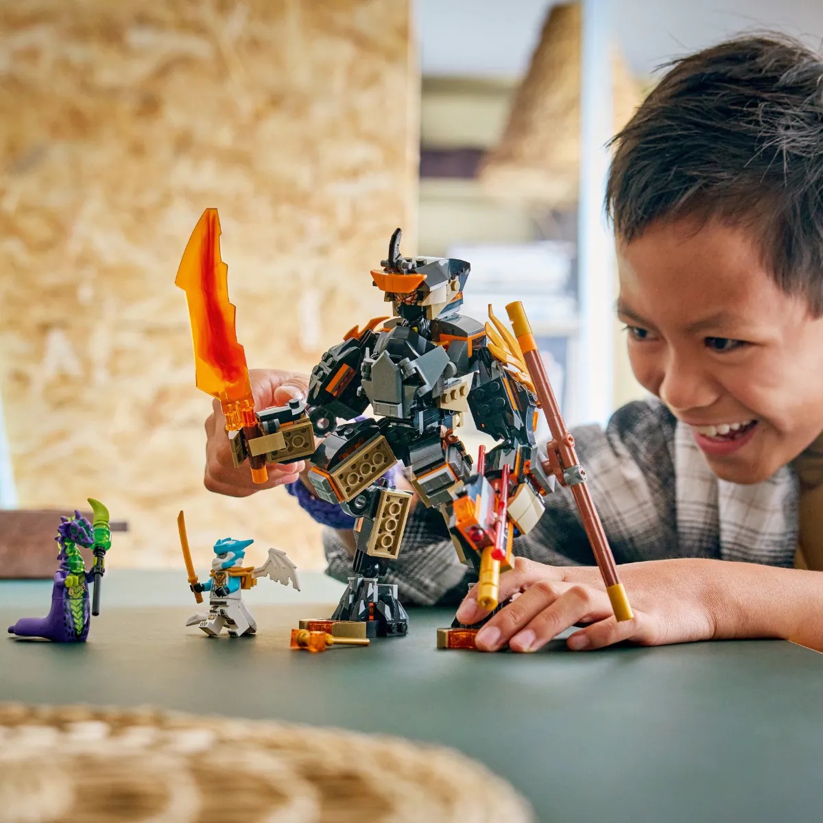 Lego Ninjago Batalia dragonului ninja Riyu 71854 - poza 4
