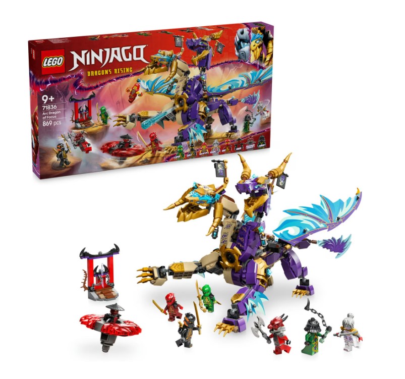Lego Ninjago Dragonul concentrarii Arc 71836 - poza 1