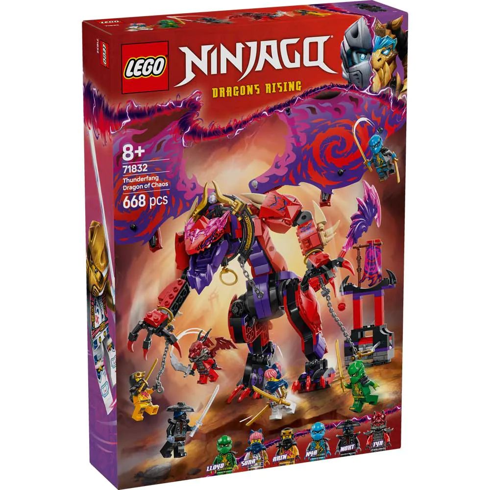 Lego Ninjago Dragonul Haosului Thunderfang 71832 - poza 2