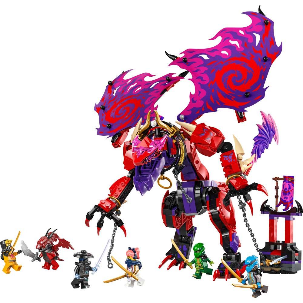Lego Ninjago Dragonul Haosului Thunderfang 71832 - poza 3
