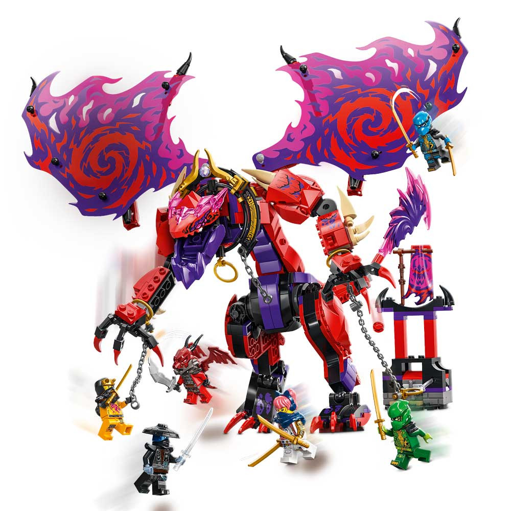 Lego Ninjago Dragonul Haosului Thunderfang 71832 - poza 4