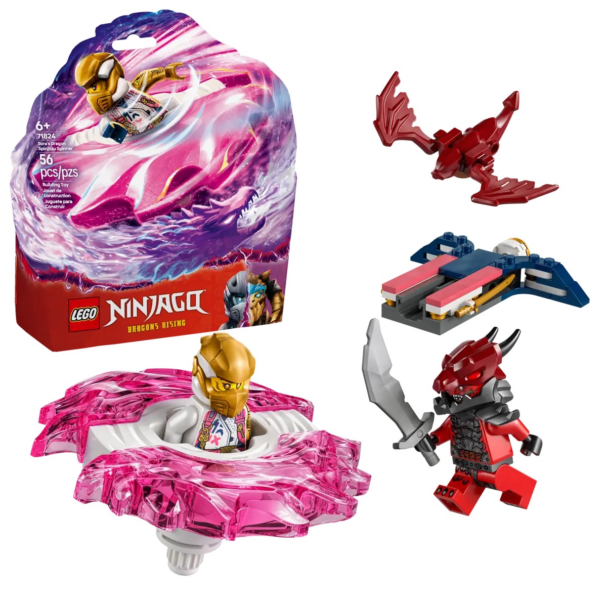 Lego Ninjago Dragonul Spinjitzu al Sorei 71824 - poza 1