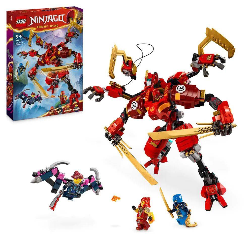 Lego Ninjago Robotul Ninja catarator al lui Kai 71812 - poza 2