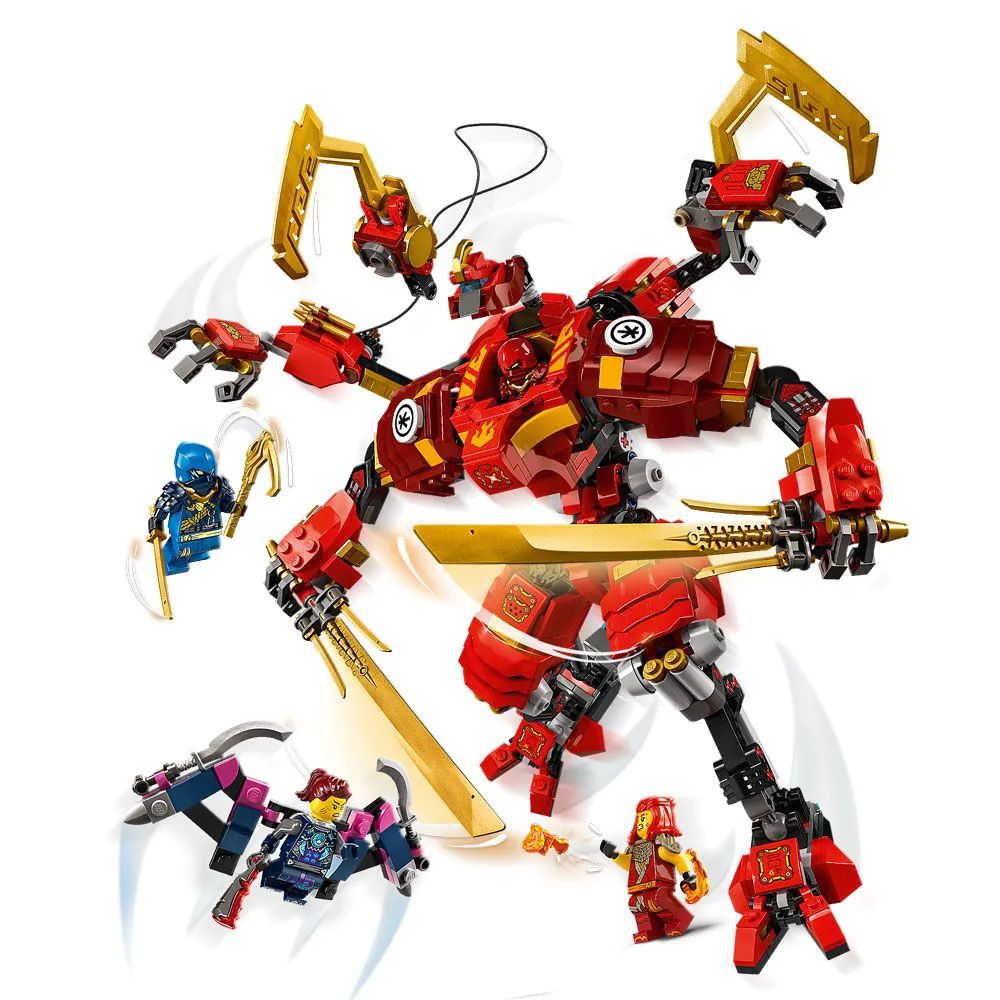Lego Ninjago Robotul Ninja catarator al lui Kai 71812 - poza 5