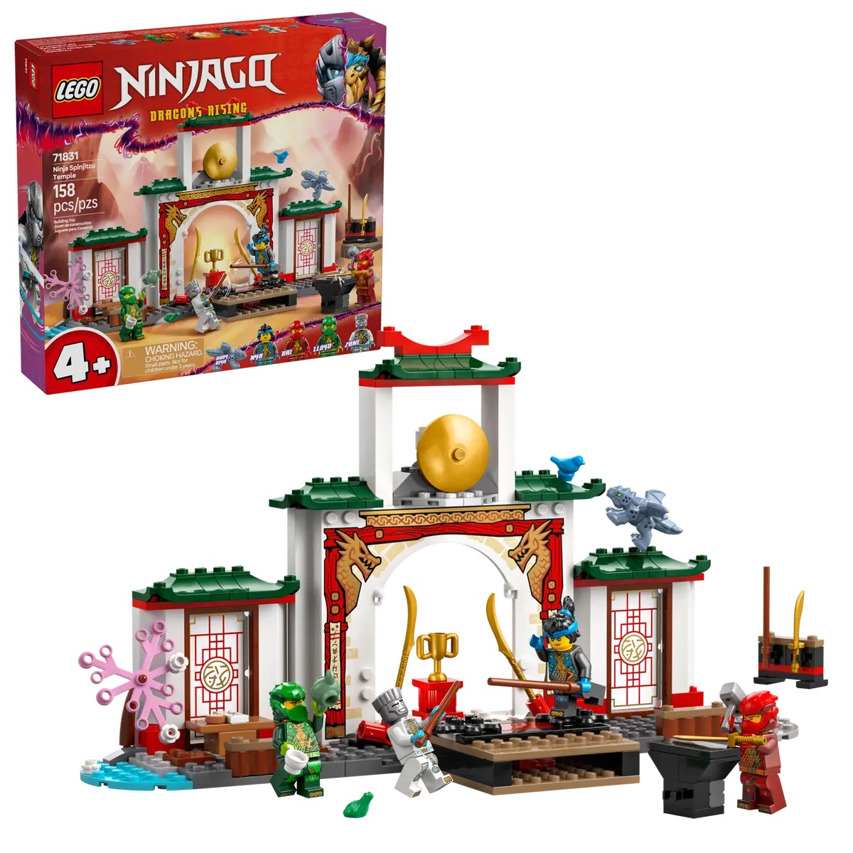 Lego Ninjago Templul Spinjitzu al Luptatorilor Ninja 71831 - poza 1