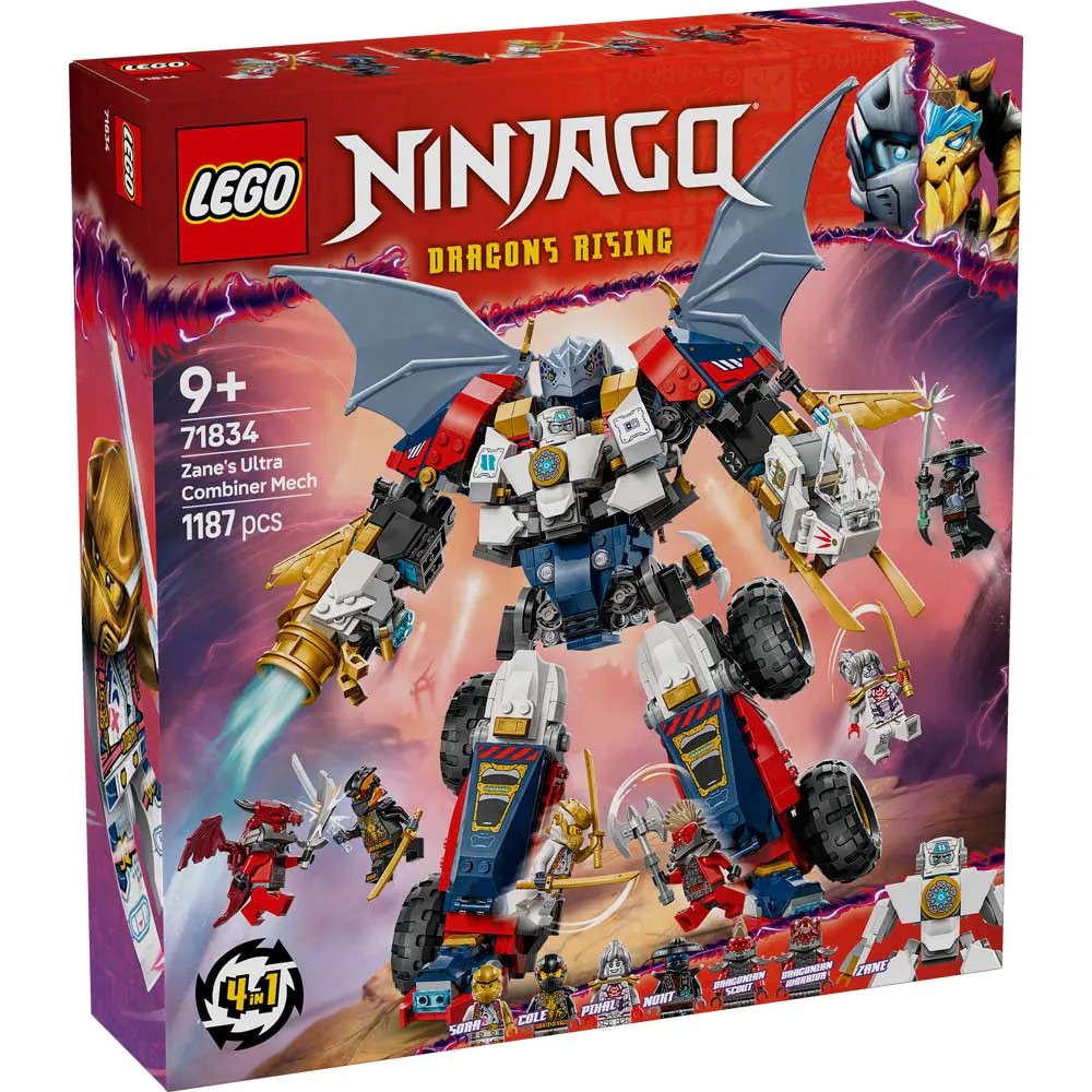 Lego Ninjago Ultrarobotul Combinat al lui Zane 71834 - poza 2