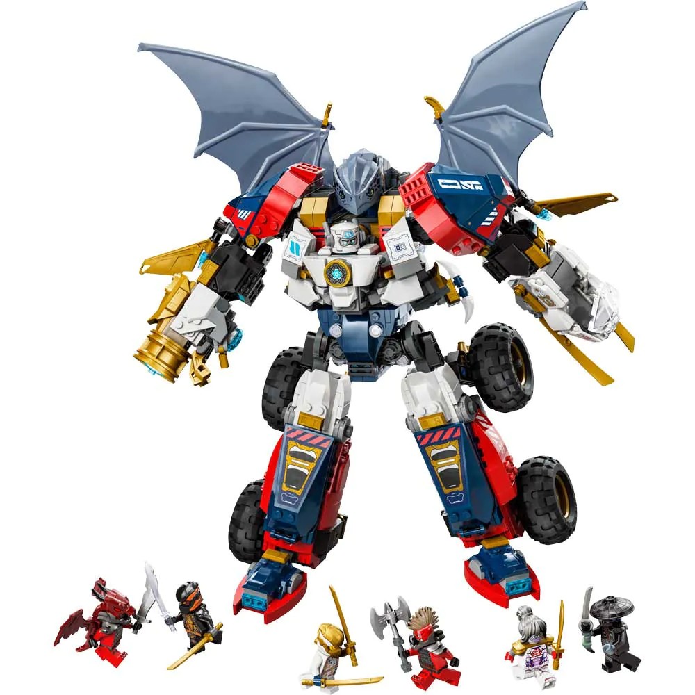 Lego Ninjago Ultrarobotul Combinat al lui Zane 71834 - poza 3