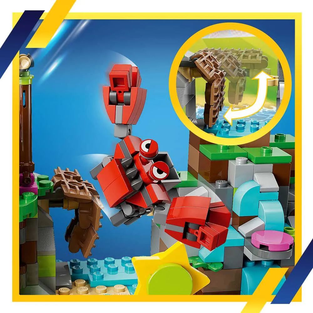 Lego Sonic the Hedgehog Insula lui Amy pentru salvarea animalelor 76992 - poza 4