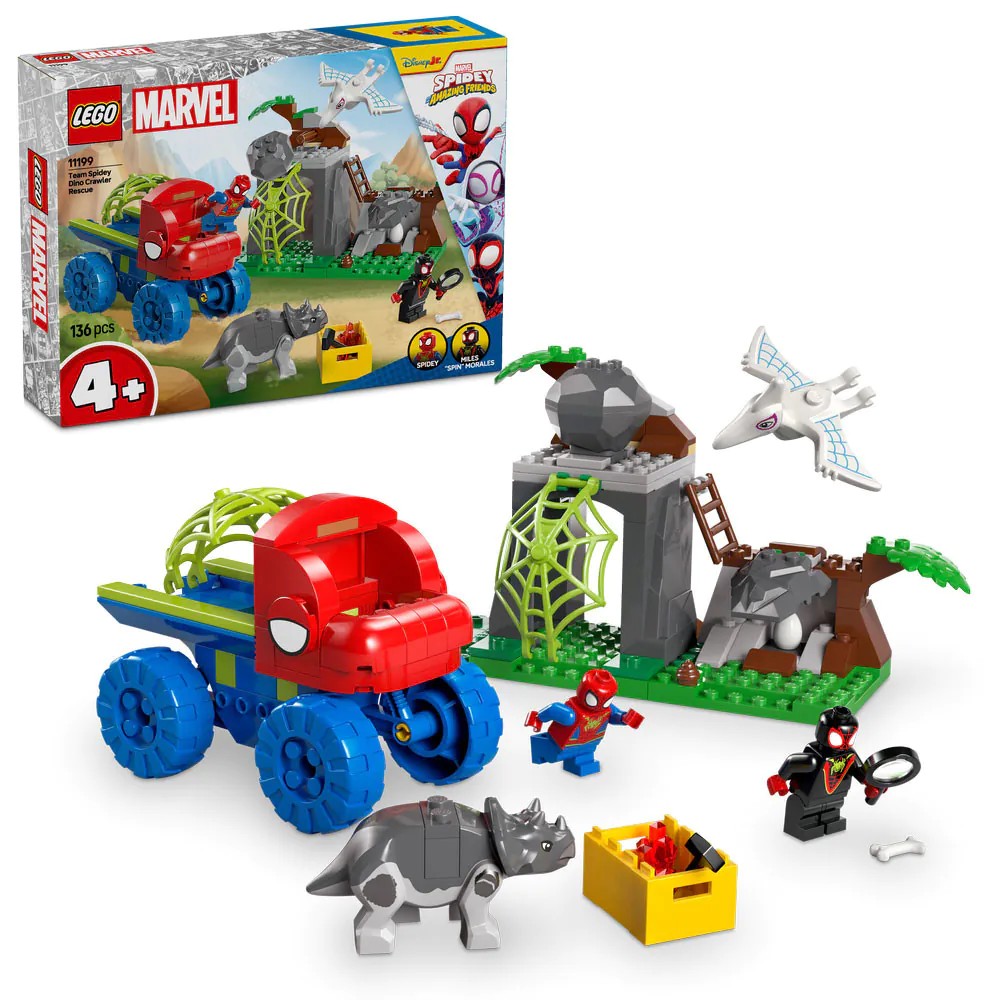 Lego Super Heroes Misiunea de Salvare a Echipei Spidey 11199 - poza 1