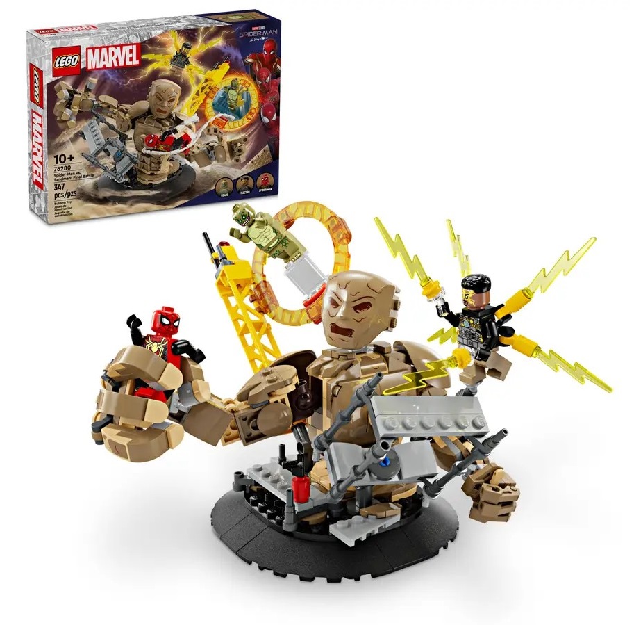 Lego Super Heroes Omul Paianjen vs Sandam Batalia Finala 76280 - poza 1