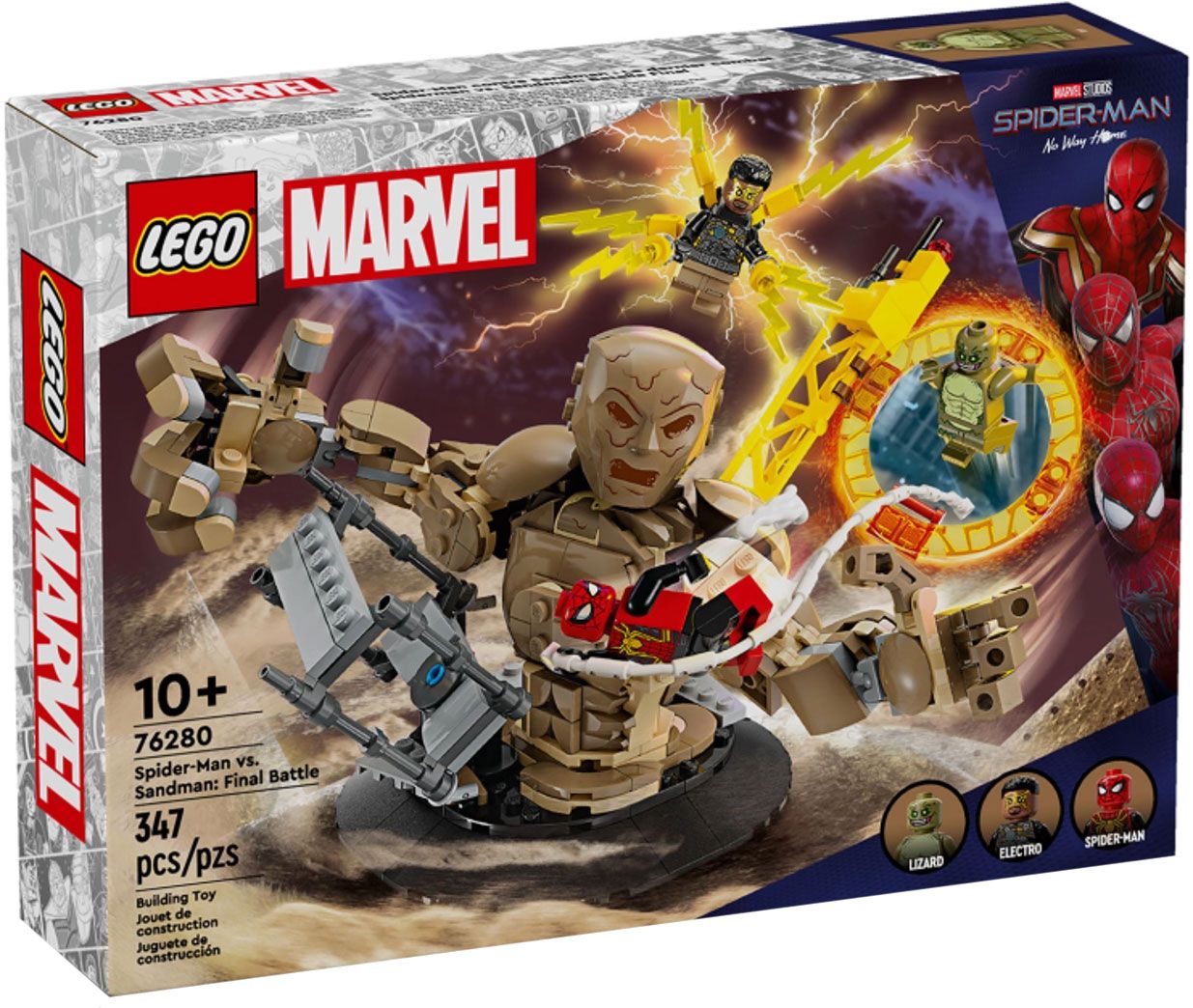Lego Super Heroes Omul Paianjen vs Sandam Batalia Finala 76280 - poza 2