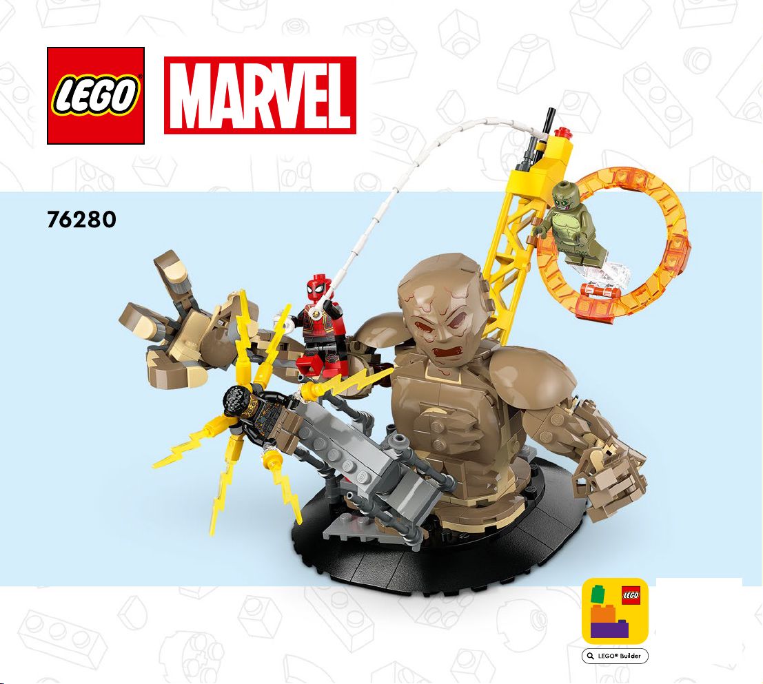 Lego Super Heroes Omul Paianjen vs Sandam Batalia Finala 76280 - poza 5