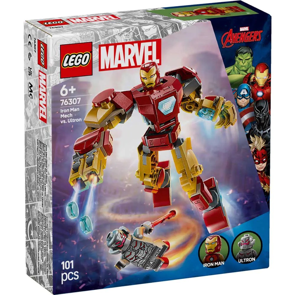 Lego Super Heroes Robotul Iron Man vs Ultron 76307 - poza 2