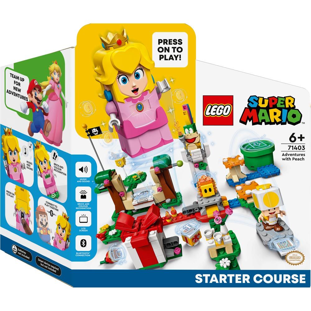 Lego Super Mario Aventurile lui Peach set de baza 71403 - poza 2