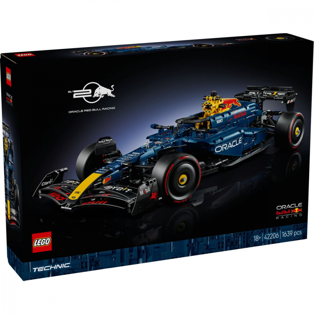 LEGO TECHNIC MASINA F1 ORACLE RED BULL RACING RB20 42206