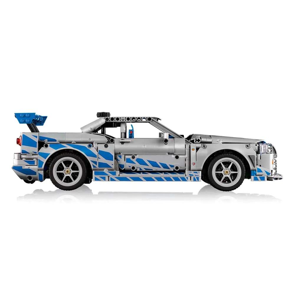 Lego Technic Masina Nissan Skyline GT-R (R34) din mai furios mai iute 42210 - poza 2