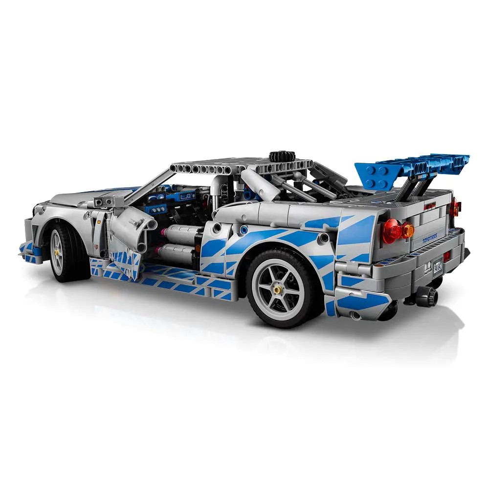 Lego Technic Masina Nissan Skyline GT-R (R34) din mai furios mai iute 42210 - poza 3