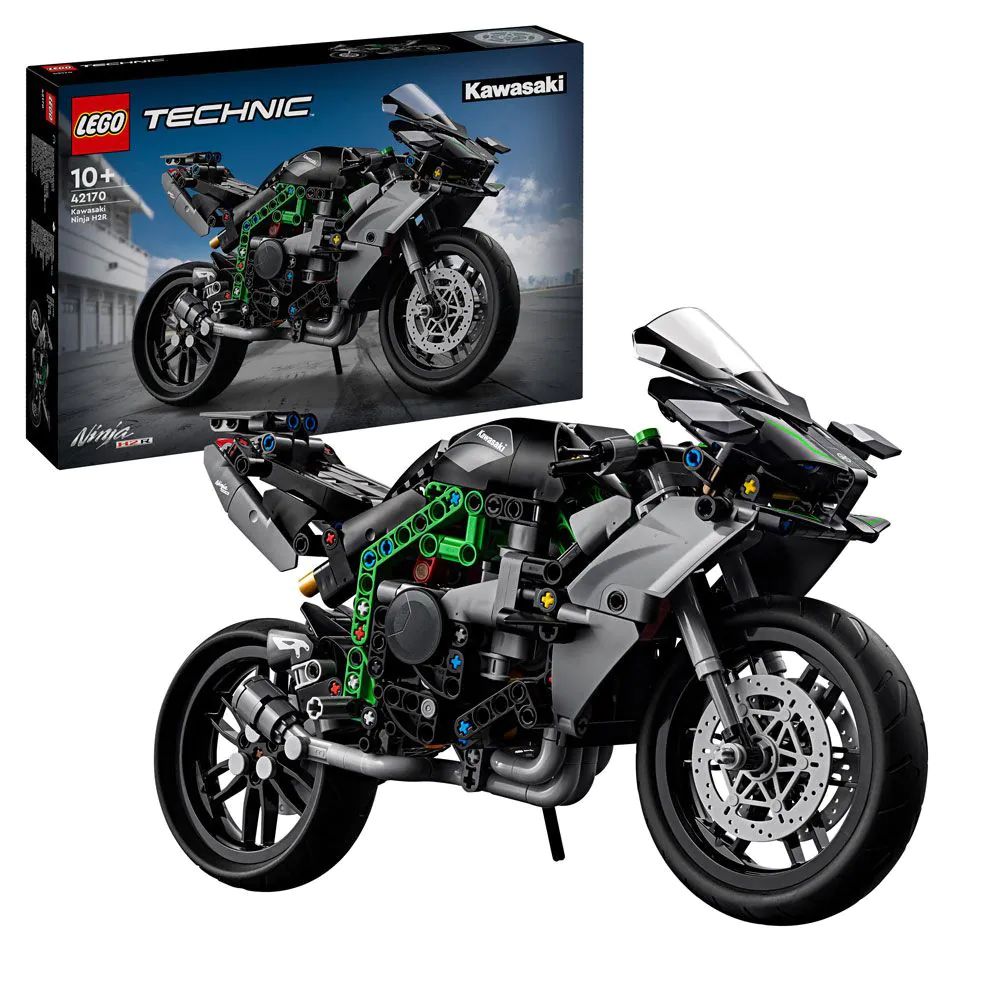 Lego Technic Motocicleta Kawasaki Ninja H2R 42170 - poza 1