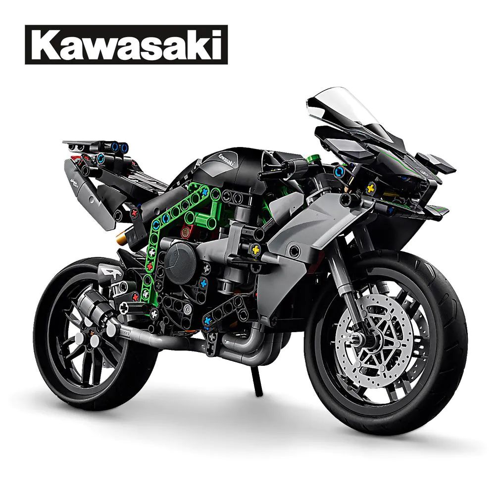 Lego Technic Motocicleta Kawasaki Ninja H2R 42170 - poza 3