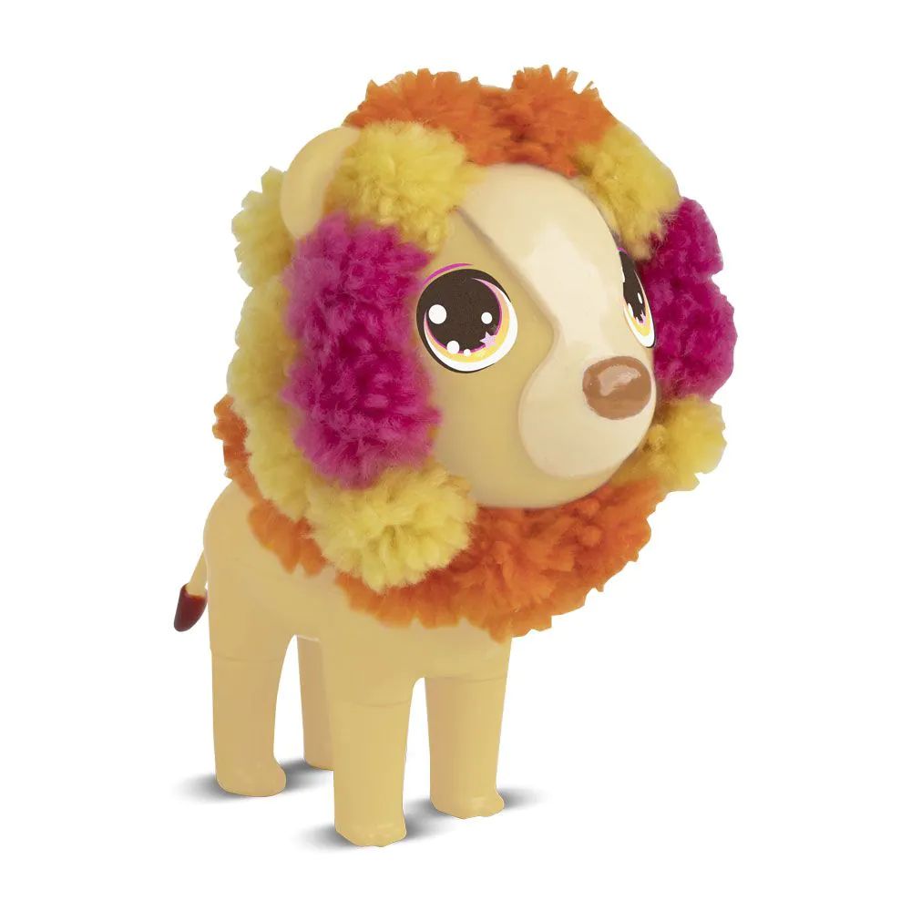 Leu de decorat cu accesorii de plus Ruffle Fluffies - poza 1