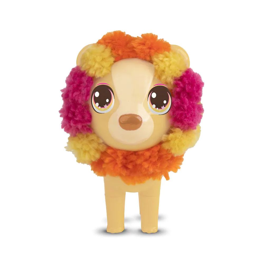 Leu de decorat cu accesorii de plus Ruffle Fluffies - poza 3