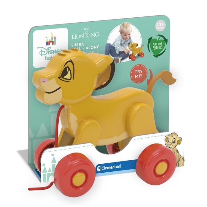 Leut de tras cu roti Clementoni Baby Simba - poza 2