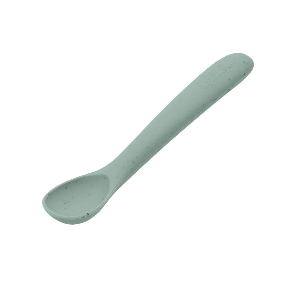 Lingura Platinum Silicone Kikka Boo Sage 6 luni + - poza 2