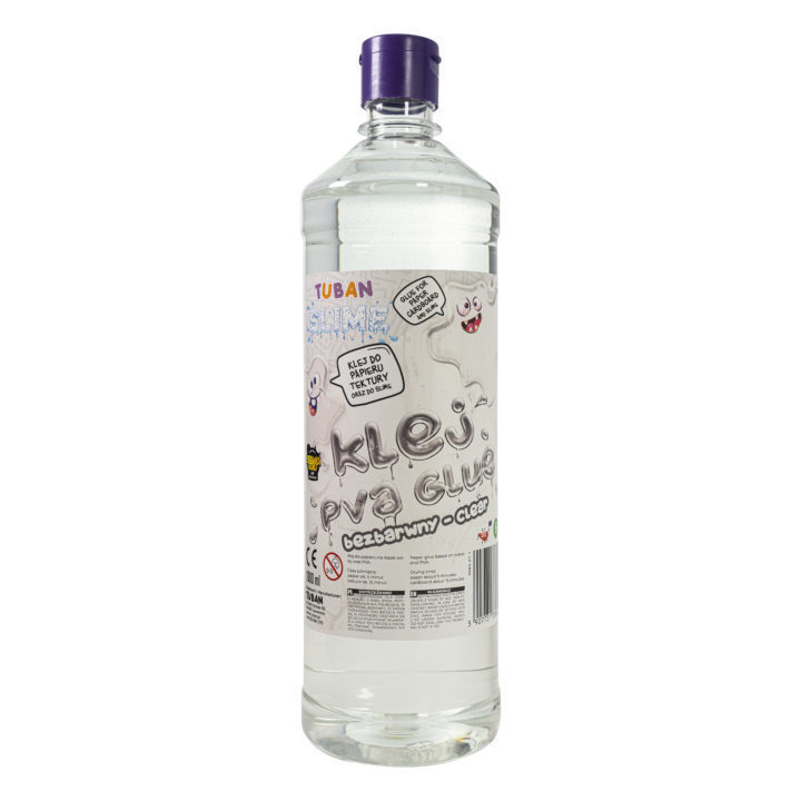 Lipici PVA transparent pentru slime, 1 L