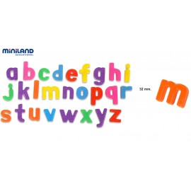 Litere mici magnetice 155 - Miniland - poza 2