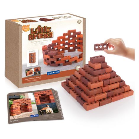 Little Bricks 60 de piese, Guidecraft - poza 1