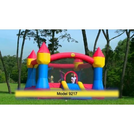 Loc de joaca gonflabil pentru sarit Super Castel Happy Hop 9217 - poza 3