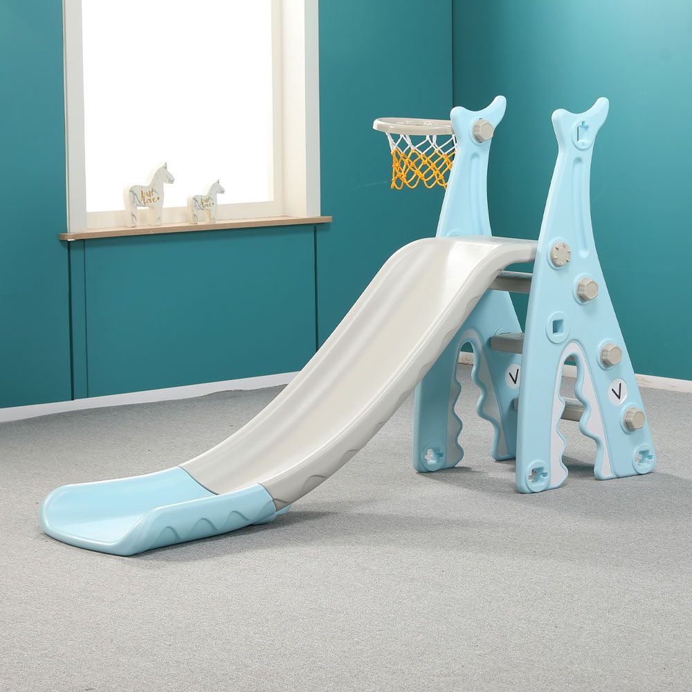 Loc de joaca pentru interior 3 in 1 Ocie Blue - poza 2