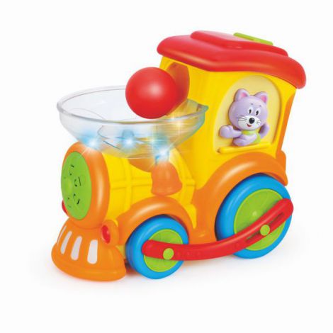 Locomotiva Cu Bile Cu Sunete Si Lumini - poza 1
