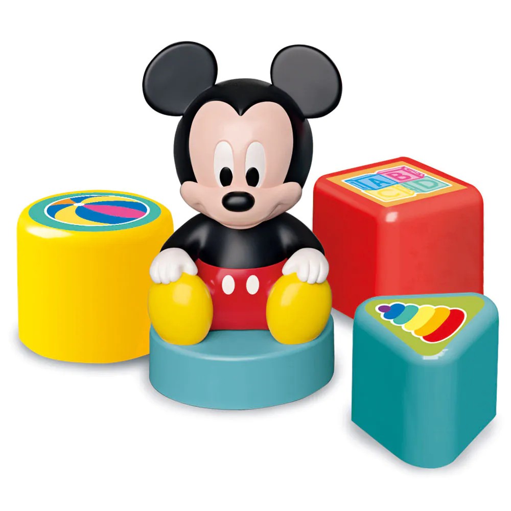 Locomotiva cu forme de sortat Clementoni Baby Disney Mickey - poza 3