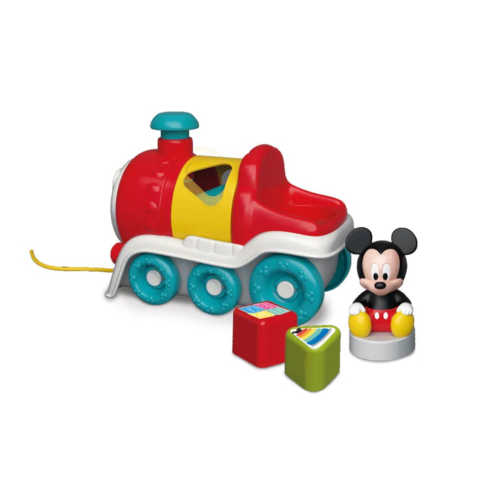Locomotiva cu forme de sortat Clementoni Baby Disney Mickey - poza 5