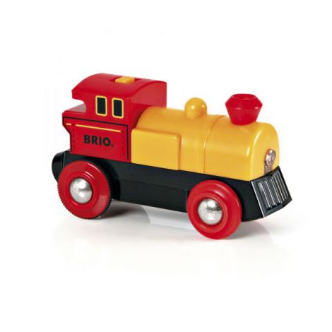 Locomotiva mica rosie cu baterii 33594 Brio - poza 3