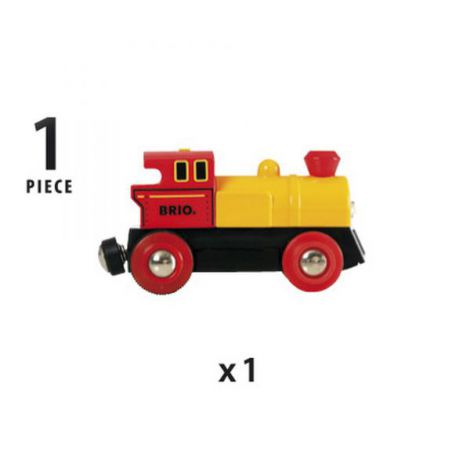 Locomotiva mica rosie cu baterii 33594 Brio - poza 5