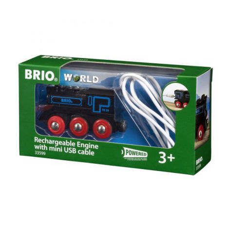 Locomotiva reincarcabila cu cablu usb 33599 Brio - poza 1
