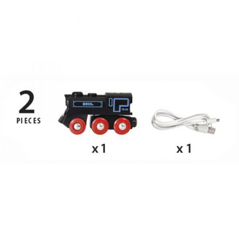 Locomotiva reincarcabila cu cablu usb 33599 Brio - poza 4