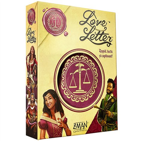 Love Letter, joc de societate 10+ ani, lb. romana