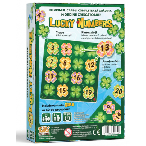 Lucky Numbers, limba romana - poza 2